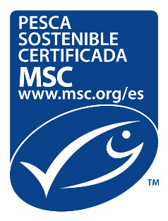Logotipo Pesca Sostenible Certificada MSC 