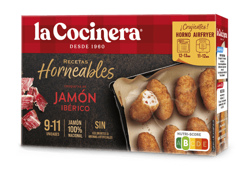 Croquetas artesanas de cocido casero de jamón serrano