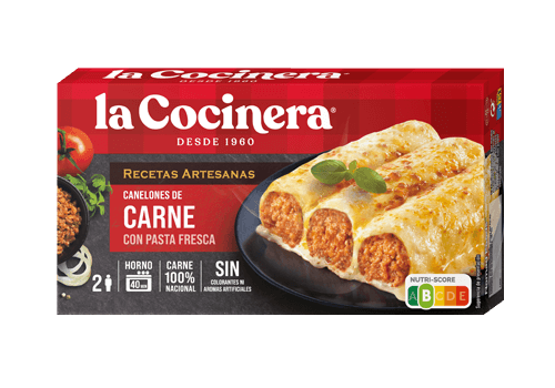 Canelones de carne