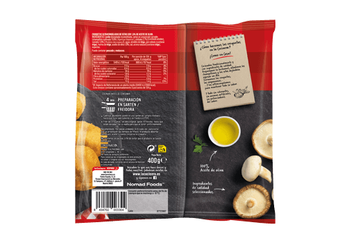 Croquetas champiñones y setas