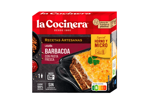 Lasaña barbacoa 280