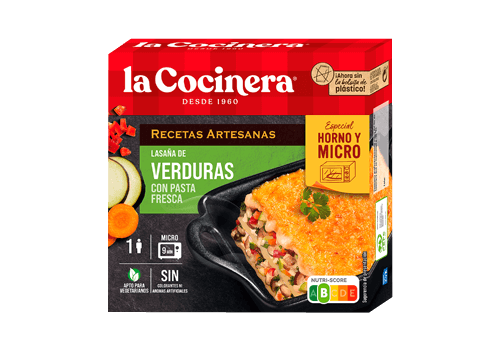 Lasaña boloñesa 530g