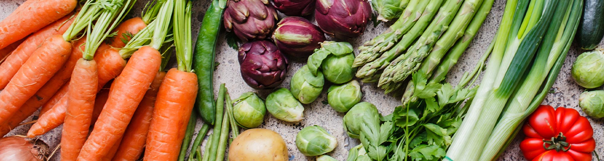 Variedad de verduras