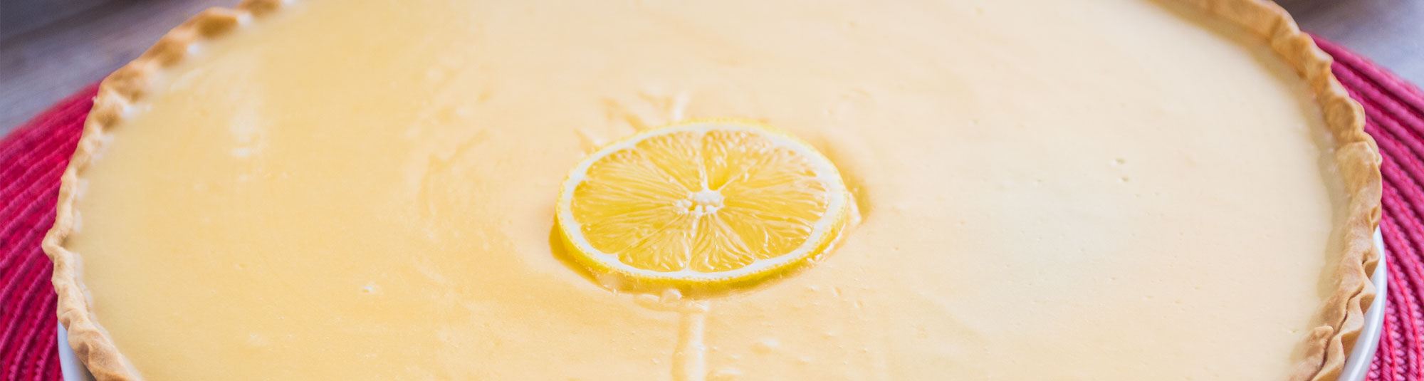 Tarta de limón casera