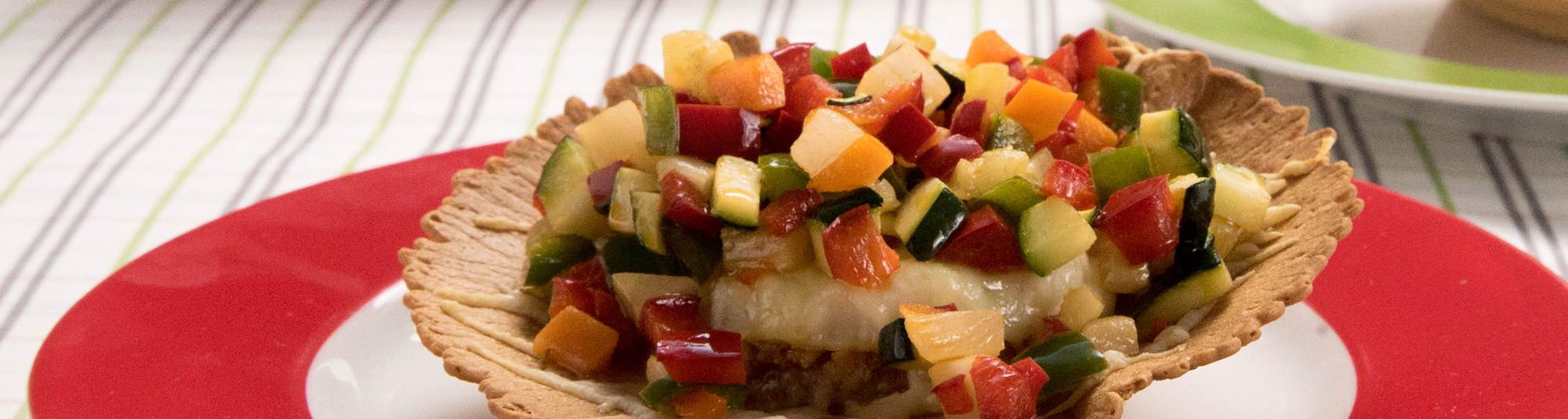 Lasaña de carne y verduras