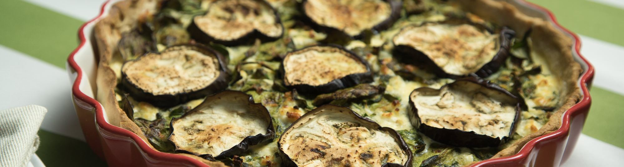 Pastel de berenjena al horno