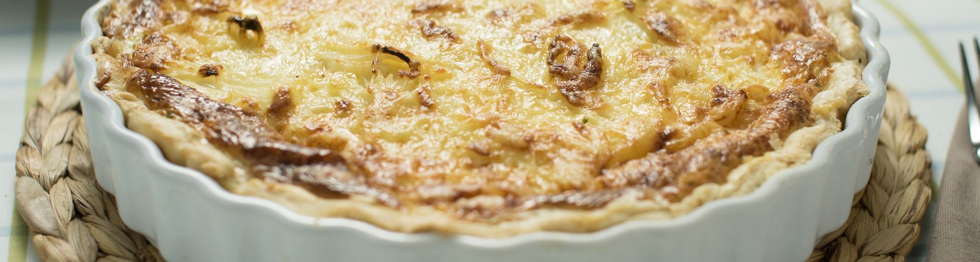 Quiche de bacalao