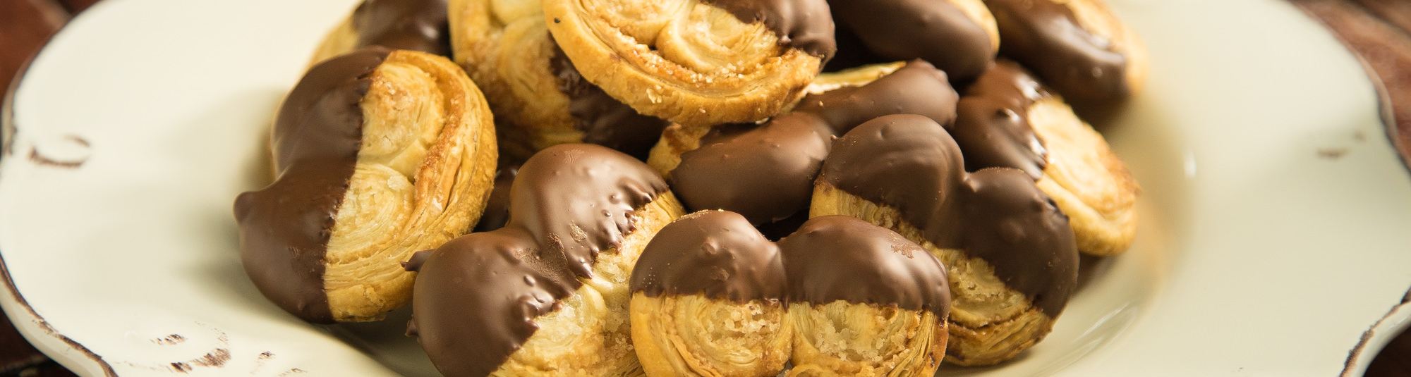 Palmeritas de chocolate