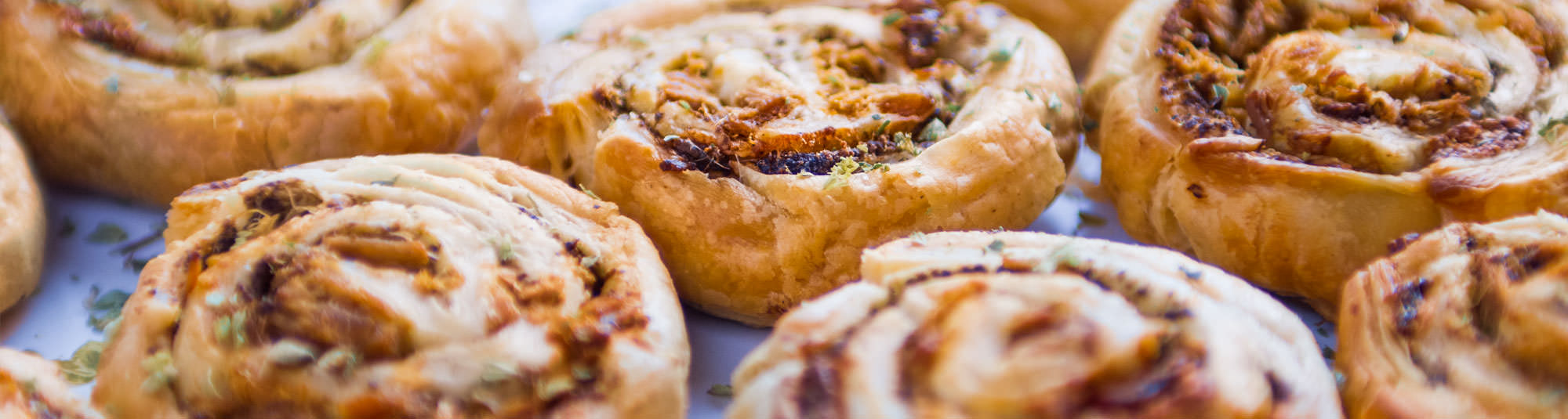 Receta de hojaldre salado: Espirales marineros