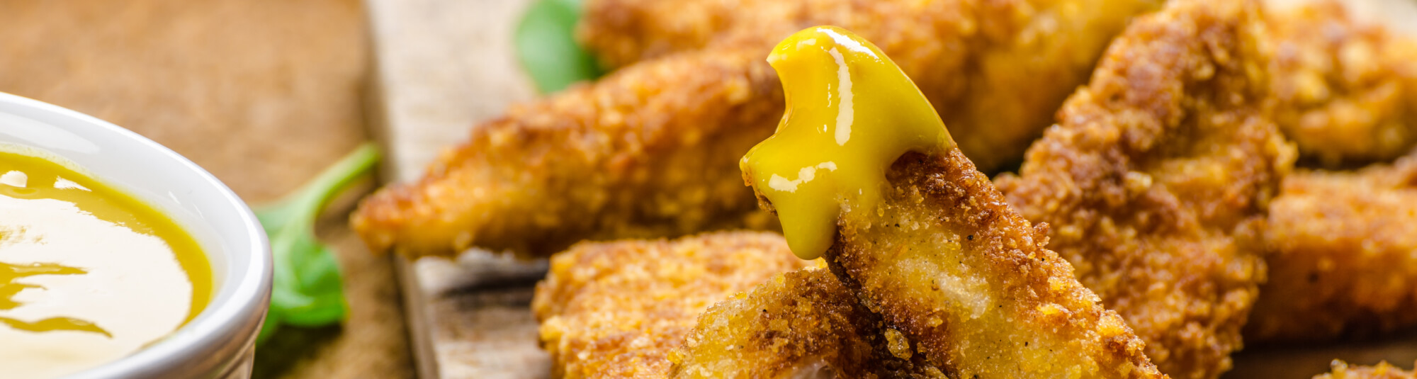 Alitas de Pollo con Mostaza y Miel